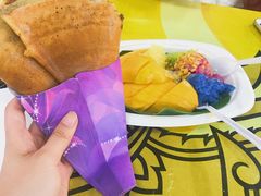 -芒果糯米饭摊子