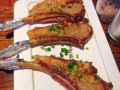 烤羊腿-三个蒙古大叔羊肉串(大宁店)
