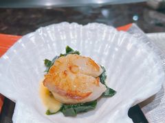 煎扇贝-Ginza Onodera铁板烧(外滩十八号店)