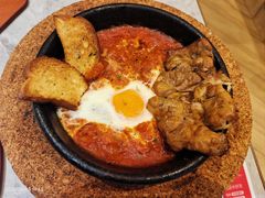 浅夏烤鸡排摩洛哥式蛋-必胜客(滨江店)