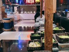 自助取餐区-华美达广场酒店连岛集市西餐厅