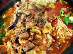辣炒肥肠锅-屋里家延边朝鲜族冷面(南园店)