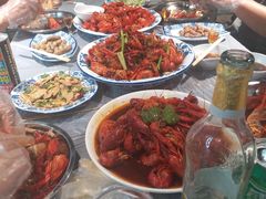 特色十三香小龙虾-笔墨纸虾之烧烤海鲜虾尾(好爱广场店)