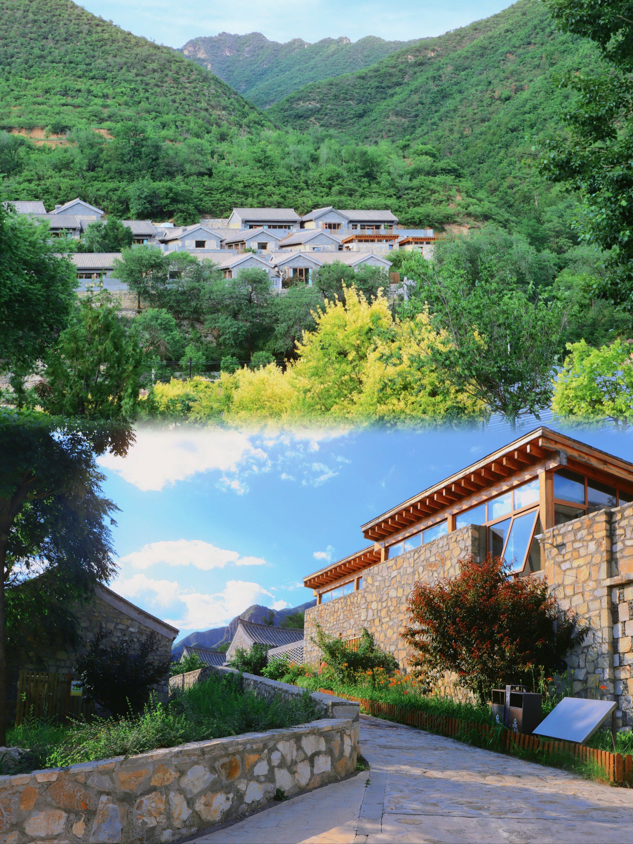 京郊治愈好去处藏在北京延庆的山顶乡村酒店