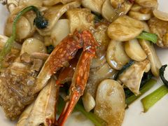 梭子蟹炒年糕-合家小菜餐馆(新诚花苑店)