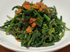 水豆豉傣味水蕨菜-一坐一忘云南菜(北京skp店)