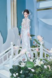 点击看大图 -艾拉·女王婚纱礼服馆
