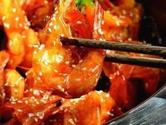 秋波里保蛋豆腐虾-秋波里爆蛋豆腐虾·清真(开元万达店)