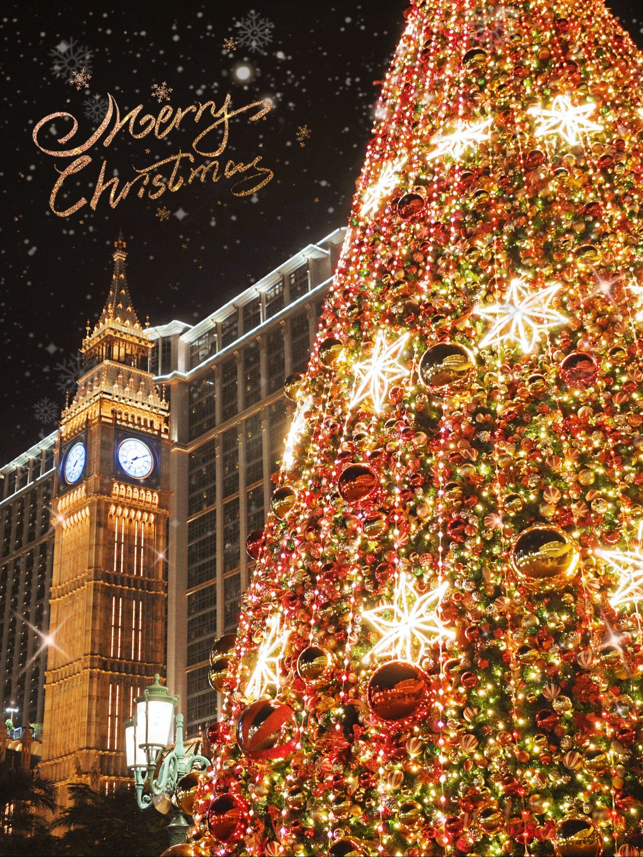 威尼斯人的圣诞树🎄伦敦塔下的浪漫