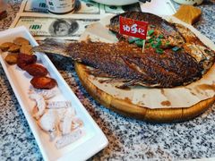 炭火烤鲫鱼-蘭奢雅集·江浙菜(青山江滩店)