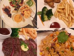碳烤肉眼牛排及秘制牛排汁-WOLFGANG PUCK KITCHEN & BAR(迪士尼小镇店)