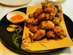 海草炸蛎蝗-百富源·海鲜辽菜(浑河堡店)
