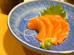 三文鱼刺身-竹川精致料理