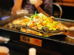 酱香烤鱼-探鱼·鲜青椒爽麻烤鱼(苏宁广场店)