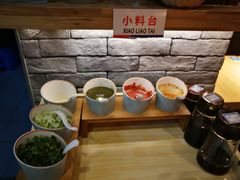 自助调料区-肠王卤煮(西单食宝街店)