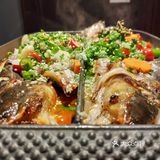 今日份美食打卡，满满的都是诱惑吧，鱼谦  脆皮烤鱼