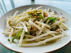 芦苇根炒肉丝-梦缘水乡·湖景餐厅