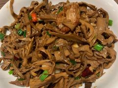 三层肉炒建瓯笋芽-四道菜·福建菜馆(新街口金鹰店)