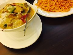 茄酱意粉&nbsp;葡国焗鸡-澳门木偶葡国餐厅(珠海店)