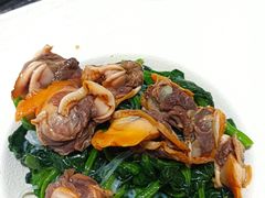 菠菜拌毛蛤-頂好酒家·经典粤菜(海信广场店)