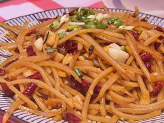 酸辣土豆丝-饶品富牛魔王辣味烧菜馆(船山路总店)