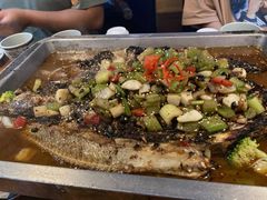 温香豆豉烤鱼（清江鱼/斤）-锦尚阁烤鱼(望京新荟城店)