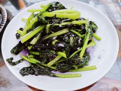 蒜蓉紫油菜-春满园生态餐厅(南宫路店)
