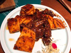 牛仔骨炒年糕-绿茶餐厅(汇悦大融城店)