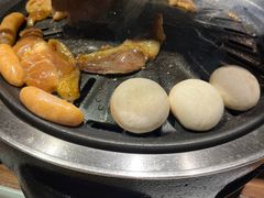 -明洞阿姨·韩式酱蟹烤肉·创意料理(三元桥店)