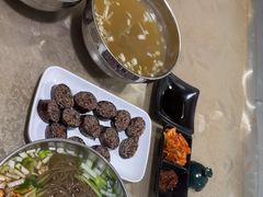 -吉林延边牛肉汤饭，大冷面