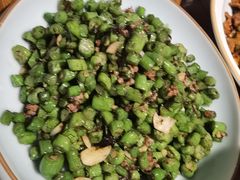 橄榄菜肉末龙豆-禾珍珠家常小馆(河南博物院店)