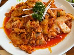 辣白菜炒五花肉-全州拌饭馆(断桥店)