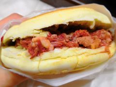 腊牛肉夹馍-清真马乐贝腊牛肉蛋黄菜夹馍(马蓉洒金桥店)