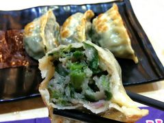 鲜肉韭菜煎饺-中恒华茶楼(牌坊店)