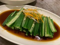 白灼秋葵-贯贯吉·清真餐厅(浙江中路店)