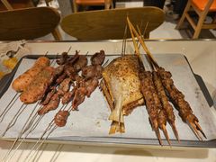 -宝记烧烤·碳锅羊肉·羊蝎子火锅·夜食社(文体路创始店)