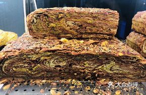 Crispy Rose Layered Flatbread with Salt and Pepper