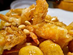 梨球果仁虾-小吊梨汤·北京菜·烤鸭(鸟巢店)