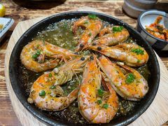 铁板爆香柠檬虾-小川洋风料理(街道口店)