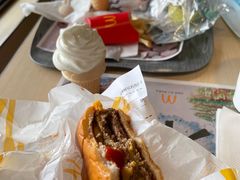 -麦当劳(军博店)