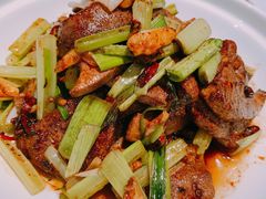 韭香老火猪肝-眉州东坡(上海中心店)