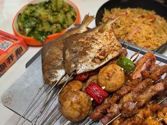 -宝记烧烤·碳锅羊肉·羊蝎子火锅·夜食社(文体路创始店)