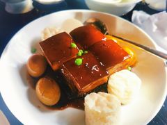温泉鹌鹑蛋红烧肉-上海苏宁宝丽嘉酒店·嘉府壹号中餐厅