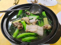 鸡汤煲淋花肉菜心-鸽王世家(东华东路店)