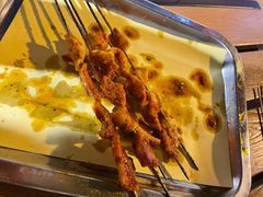 烤羊板筋-大漠烤肉(酒泉路店)