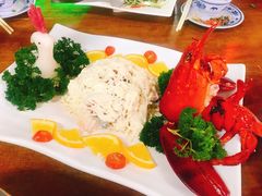 龙虾沙律-無招牌海鮮(芽笼店)
