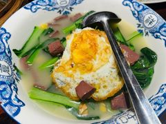 拍姜煎蛋浸宁夏菜心叶-粤·向群饭店(麓景路店)