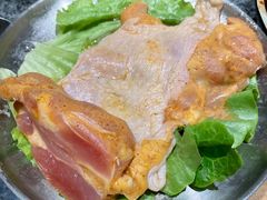 鸡排-酒拾烤肉(复地星光天地店)