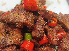 煎封牛肉粒-皇城根·烤鸭·鱼头·家常菜(欧亚大观乐活城店)