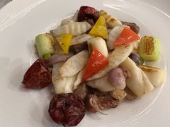 山药炒牛肉粒-箸福·夜上海(雨花客厅店)